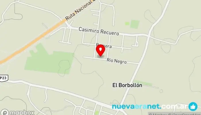 mapa de Estefi moretti pasteleria Panadería en Las Heras