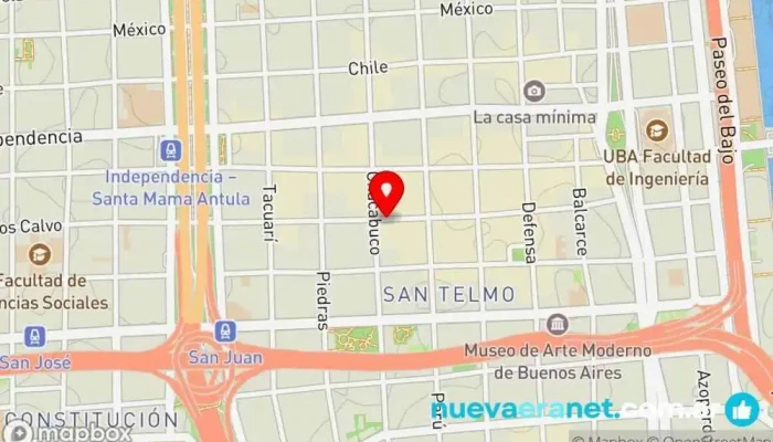 mapa de Europa Pastelería francesa, Bar en Cdad. Autónoma de Buenos Aires