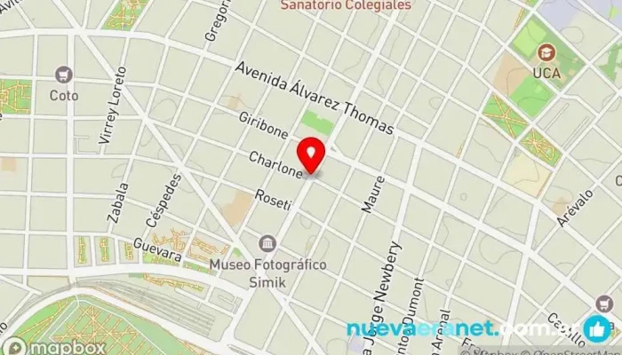 mapa de Ex Belaria Panadería en Cdad. Autónoma de Buenos Aires