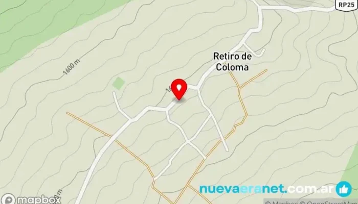 mapa de Fabrica de Alfajores y panadería San Isidro Panadería en Colana