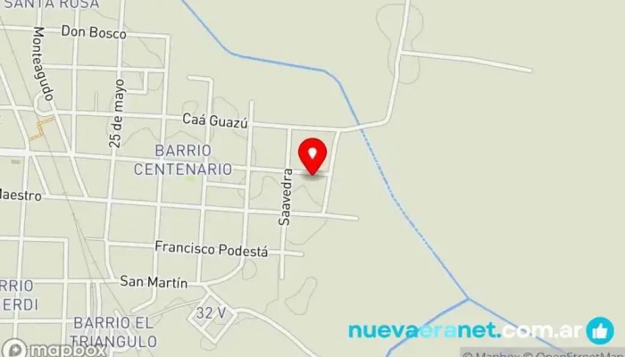 mapa de Familia Batalla Pastelería en Curuzú Cuatiá