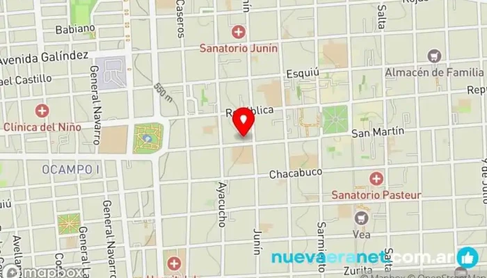 mapa de Familia del Pan Panadería en San Fernando del Valle de Catamarca