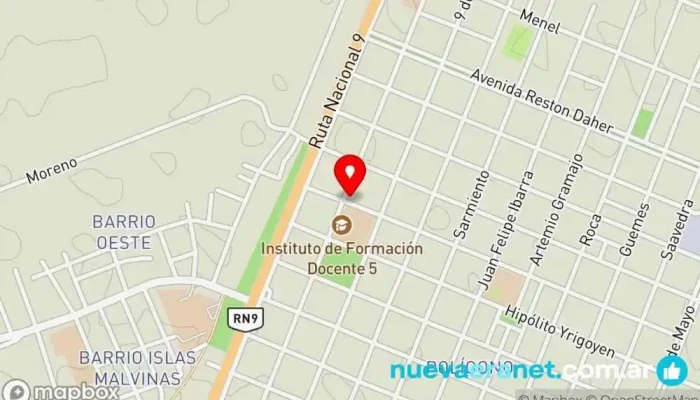 mapa de Ferretería Melean Ferretería en Loreto