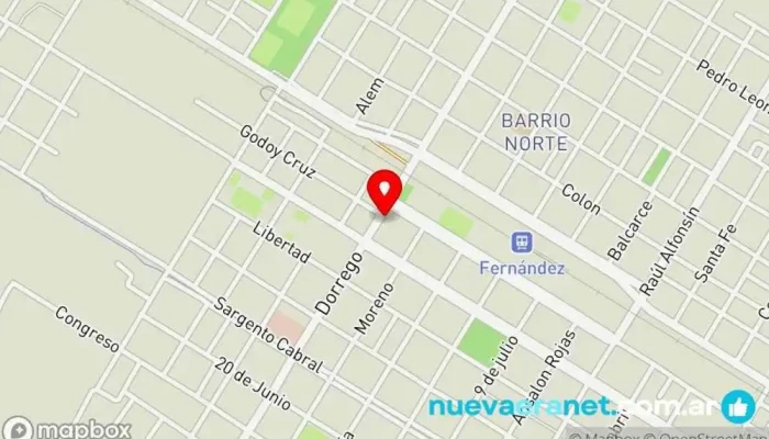 mapa de Florencia, Panaderia & Cafeteria Panadería, Cafetería en Fernández