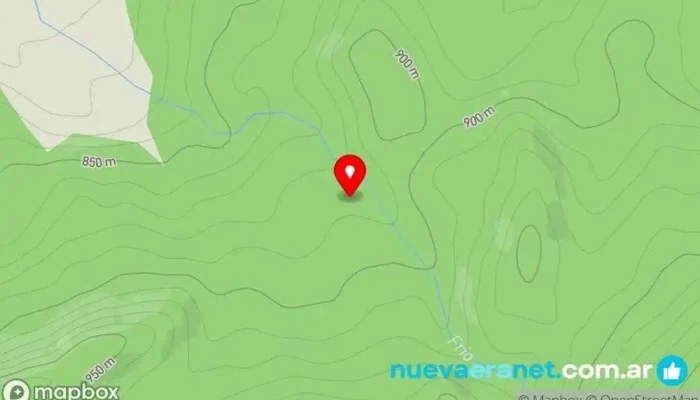 mapa de Futaleufú  en Chubut