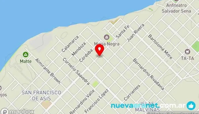 mapa de Gabi Ferreyra Pasteleria Pastelería en Ituzaingó
