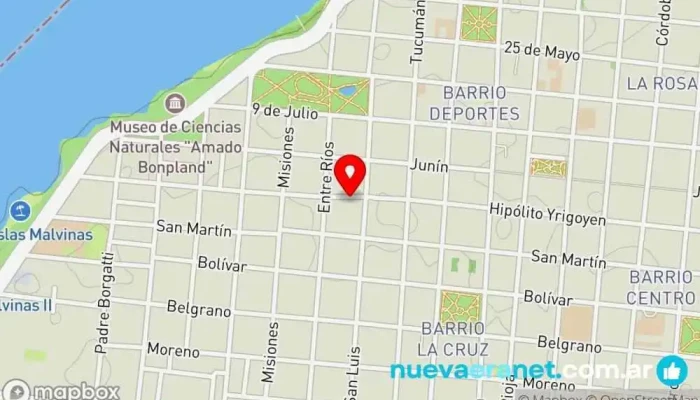 mapa de Gabriela Borjas Pastelería Panadería en ASM