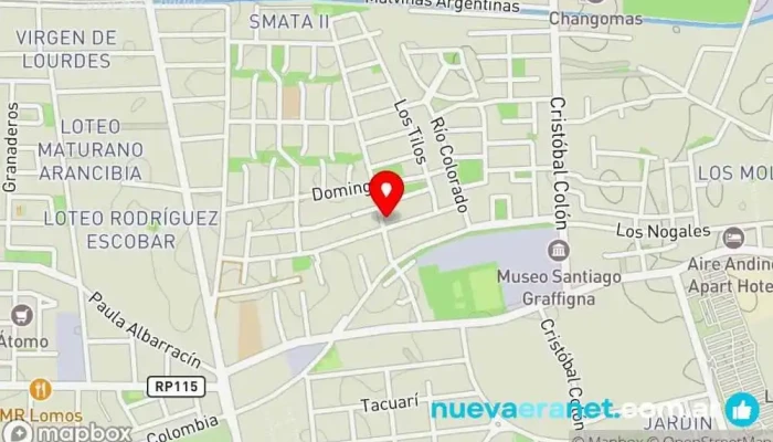 mapa de Gelcha Panaderia Panadería en San Juan