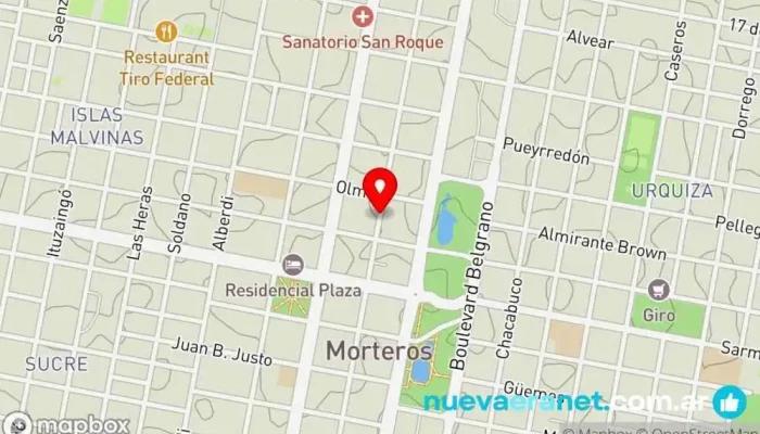 mapa de Genetica Ganadera Casa de subastas de ganado en Morteros