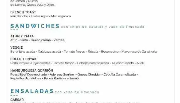 Gorrion Elcano Carta - Cdad. Autónoma de Buenos Aires