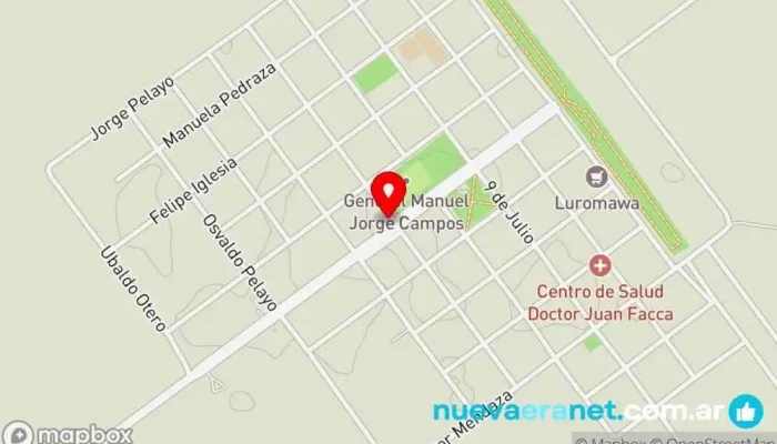 mapa de Gral. Manuel J. Campos  en Gral. Manuel J. Campos