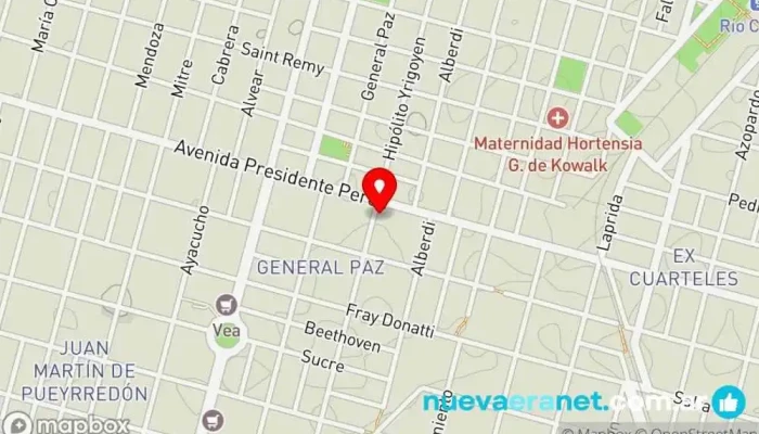 mapa de Grandis Ganadero en Río Cuarto