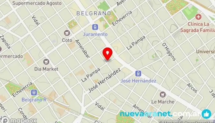 mapa de Guber Patisserie Panadería, Pastelería en Cdad. Autónoma de Buenos Aires