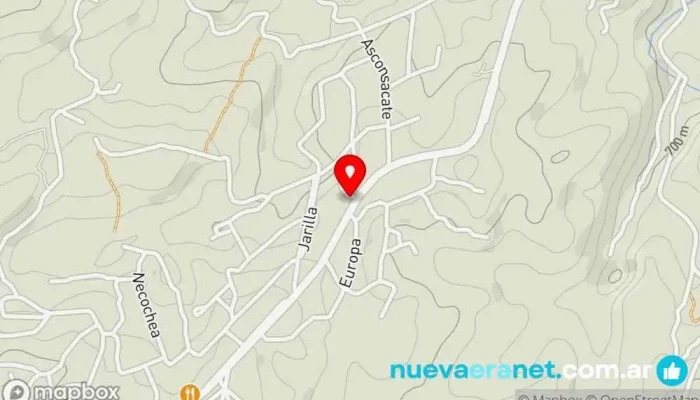 mapa de Hamay Bungalows & Suites Complejo hotelero en Agua de Oro