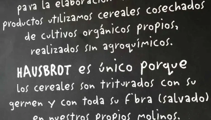 Hausbrot -  Carta - Cdad. Autónoma de Buenos Aires