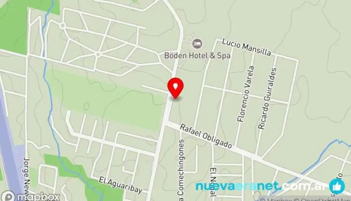 mapa de Hebras casa de té Pastelería en Villa Gral. Belgrano