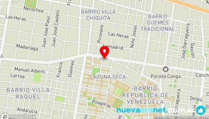 mapa de Helados El Polo Corrientes S.R.L. Heladería en Corrientes