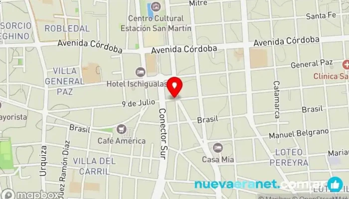mapa de Herramientas SRL Ferretería, Proveedor de materiales de construcción en San Juan
