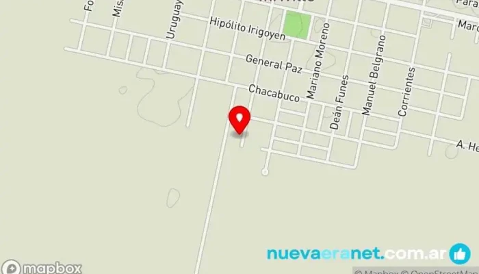 mapa de Hogar Geriatrico Privado la Casa de Inriville Residencia geriátrica en Inriville