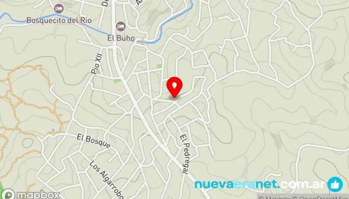 mapa de horacio cisterna Casa de vacaciones para no fumadores en El Manzano