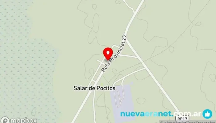 mapa de Hospedaje 