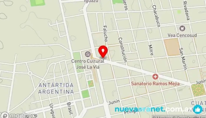 mapa de Hotel Quintana (3 estrellas) Hotel en San Luis