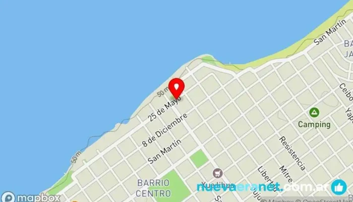 mapa de Hotel Remanso Hotel en Paso de la Patria
