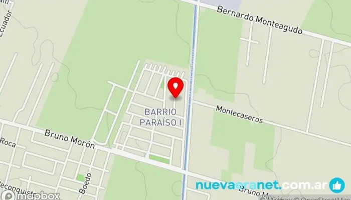 mapa de INCAJU Pasteleria Sustentable Pastelería en Maipú