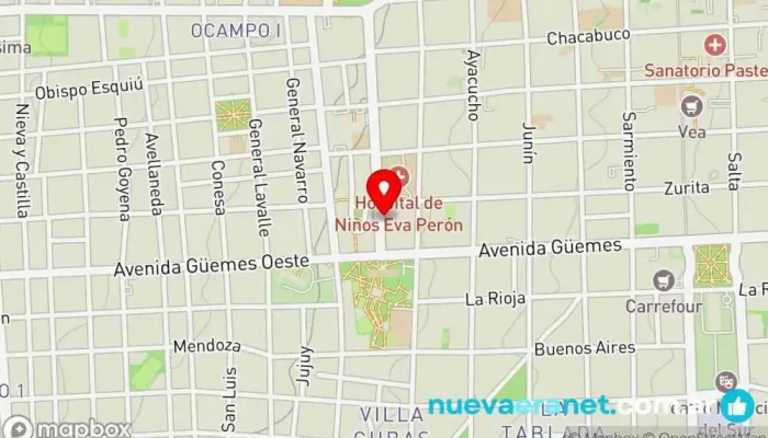 mapa de INES - PANADERIA Y CAFÉ Panadería en San Fernando del Valle de Catamarca