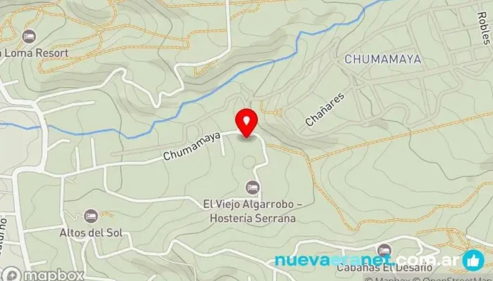 mapa de Inmobiliaria Fassi en Country Club Chumamaya Agencia inmobiliaria especializada en alquileres en Merlo