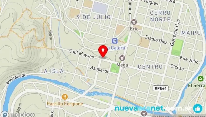 mapa de Inmobiliaria Terranova Agencia inmobiliaria en La Calera