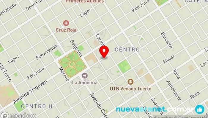 mapa de Inmobiliaria Villa Propiedades E Hijos Agencia inmobiliaria en Venado Tuerto