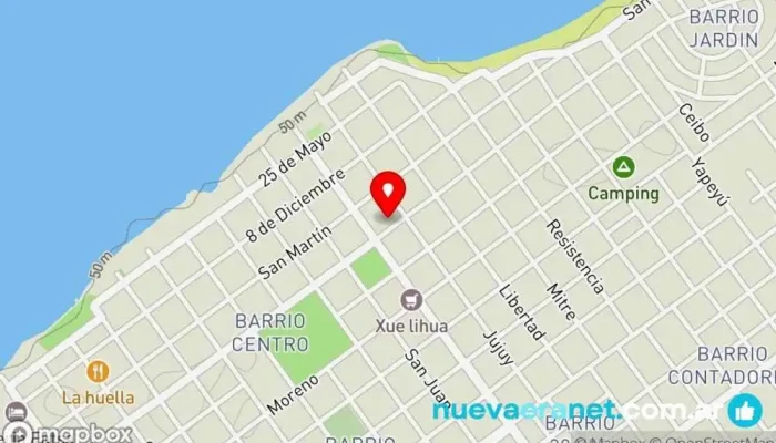 mapa de Inmobiliaria Weekend Agencia inmobiliaria en Paso de la Patria