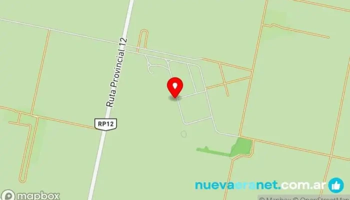 mapa de INTA Instituto de investigación en Marcos Juárez