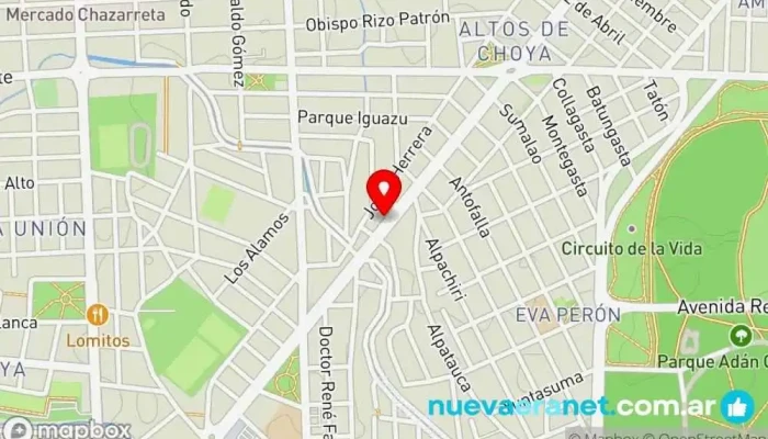 mapa de Integral Panadería en San Fernando del Valle de Catamarca
