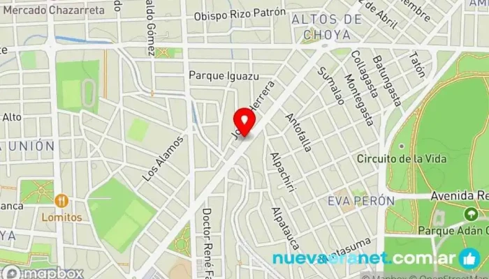 mapa de Integral Pastelería en San Fernando del Valle de Catamarca