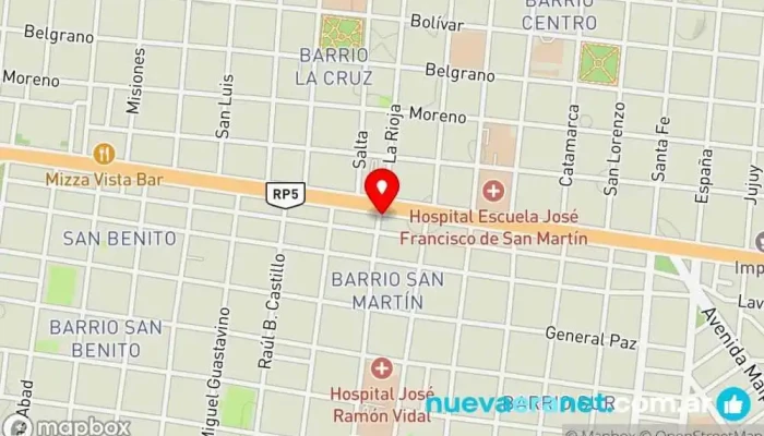 mapa de IPRI - Bazar Tienda de artículos para el hogar en Corrientes