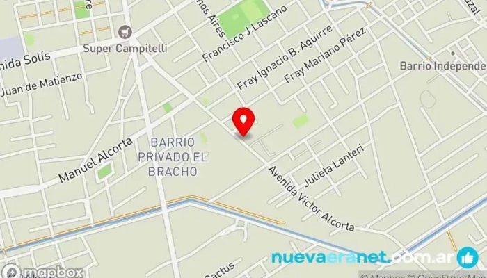 mapa de Isabel Modas Tienda de ropa en Santiago del Estero