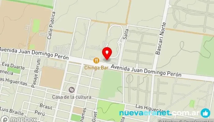 mapa de ISN Inmobiliaria Agencia inmobiliaria en Yerba Buena