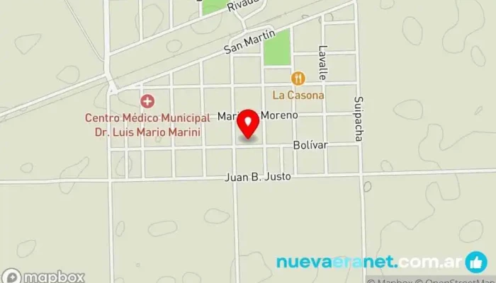 mapa de Italo Hotel en Italo