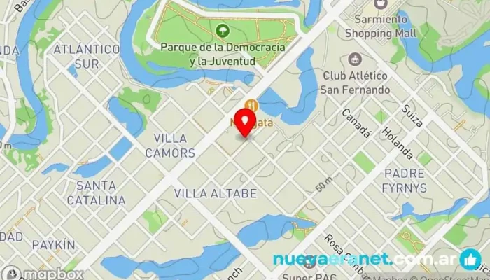 mapa de Ivan L. O. Farrel S.R.L. Rancho ganadero en Resistencia