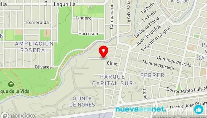 mapa de Jaiden CasaQuinta Complejo de viviendas en Córdoba