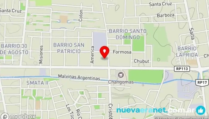 mapa de Jessi cake's Pastelería en Chimbas