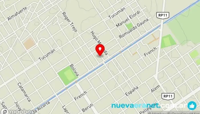 mapa de Jey-max Panadería en La Banda