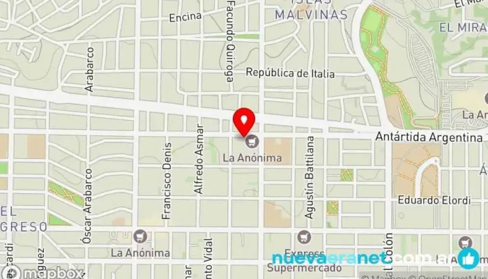 mapa de Jose&Naza Bazar del Pastelero Pastelería en Neuquén