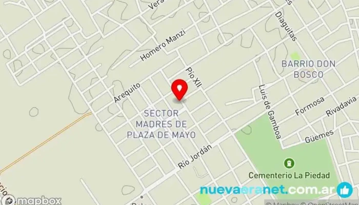 mapa de J.R.refrigeración Tienda de artículos para el hogar en Santiago del Estero