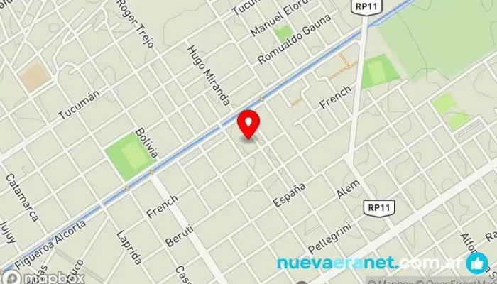 mapa de JS Dulces Integrales Panadería en La Banda