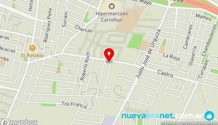mapa de Kapiqua Pastelería Pastelería en Guaymallén