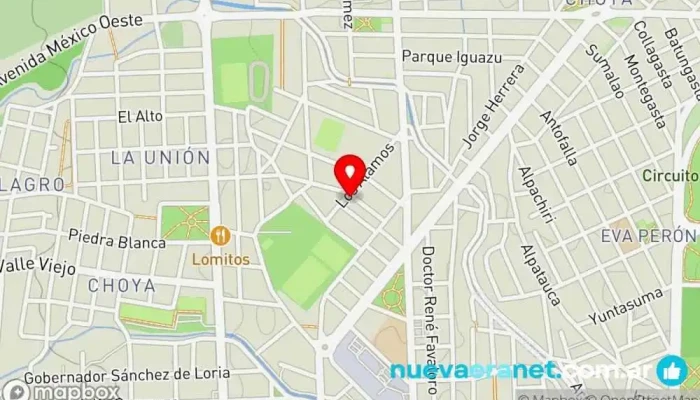 mapa de Karina Panadería en San Fernando del Valle de Catamarca
