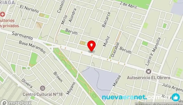 mapa de Kofke panaderia Panadería en Maipú